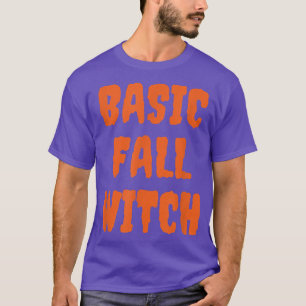 Funny Halloween Basic Fall Witch Halloween 917  T-Shirt
