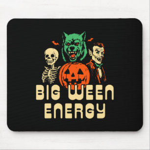 Funny Halloween Big Ween Energy Uni For Men  Mouse Pad