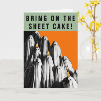 Funny Halloween Birthday Card