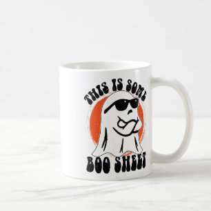 Funny Halloween Boo Ghost Costume This Is Some Boo Coffee Mug