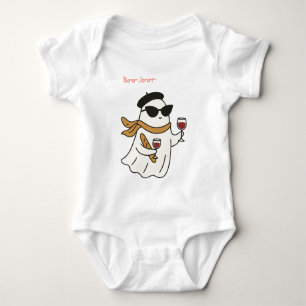 Funny Halloween Boo Jour Trick or Treat Baby Bodysuit