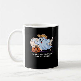 Funny Halloween Boo, Pumpkin Trumpkin, Make Hallow Coffee Mug