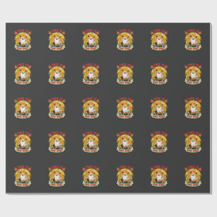 Funny Halloween Boo Sheet Ghost Graveyard Wrapping Paper