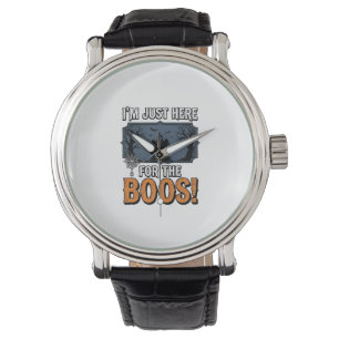 Funny Halloween Boos Vintage Ghost Shirt Design_1 Watch