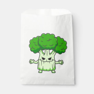 funny halloween broccoli monster favour bags