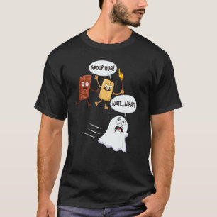 Funny Halloween Camping Smores S'mores Marshmallow T-Shirt