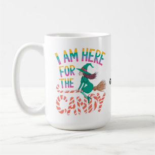 Funny Halloween Candy Lover Witch Cute Coffee Mug