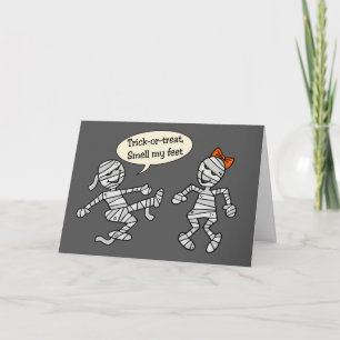 Funny Halloween card