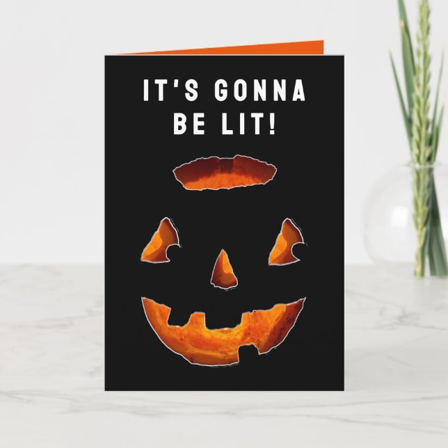Funny Halloween Card (Front)
