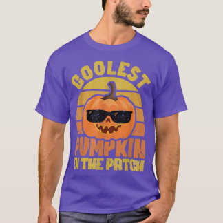 Funny Halloween Cool Pumpkins Coolest Pumpkin In T T-Shirt