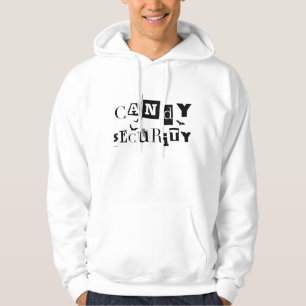 Funny Halloween Costume Candy Security Hoodie
