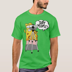 Funny Halloween Costume Cool Photography Cheese Ph T-Shirt