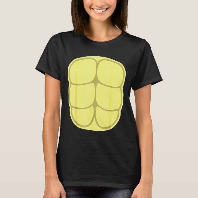 Funny Halloween Costume Diy Turtle Shell Animal Bo T-Shirt (Front)