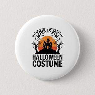 Funny Halloween Costume Haunted House Vintage Shir 6 Cm Round Badge