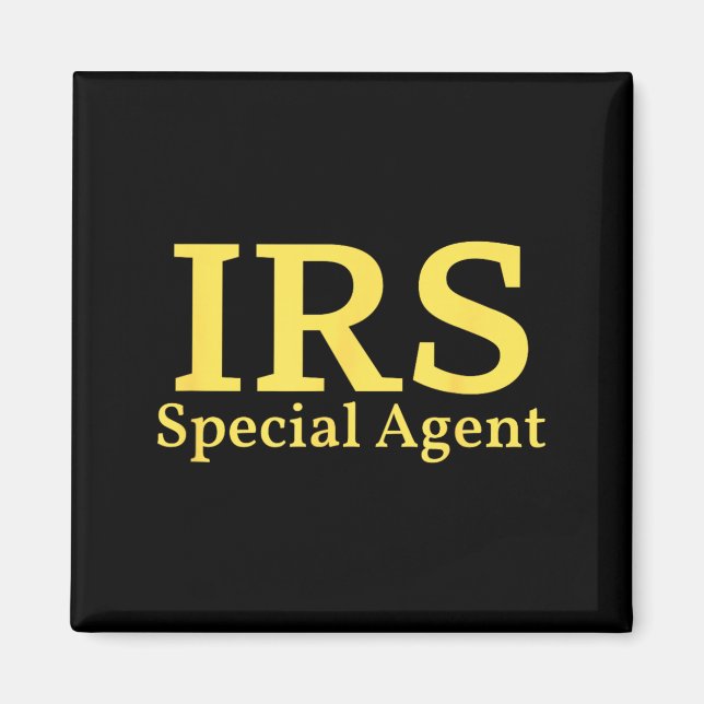 Funny Halloween Costume Special Agent Magnet (Front)