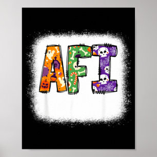 Funny Halloween Costumes Afi For Men Matching Poster