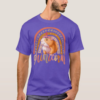 Funny Halloween Costumes Guinea Pig Unicorn Guinic T-Shirt