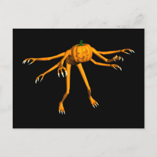 Funny Halloween Critter Postcard