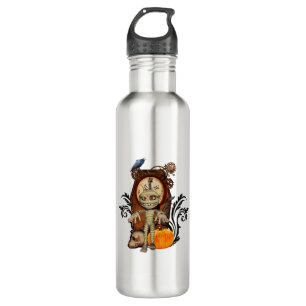 Funny halloween design 710 ml water bottle