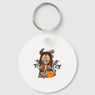Funny halloween design key ring