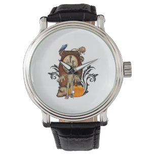 Funny halloween design watch