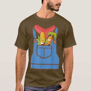 Funny Halloween Farmer Costume Simple Cute Farm  T-Shirt
