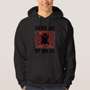 Funny Halloween Ghost Boo Tee Vintage Vector Desig
