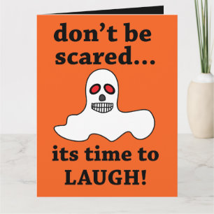 Funny Halloween Ghost Card