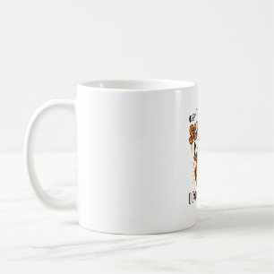 Funny Halloween Ghost Pumpkin Quote Vector Design_ Coffee Mug