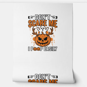 Funny Halloween Ghost Pumpkin Quote Vector Design_ Wallpaper