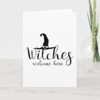 Funny Halloween Gifts - Witches Welcome Here