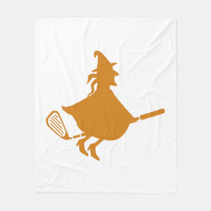 Funny Halloween Golf Shirt - Halloween Golf Club Fleece Blanket