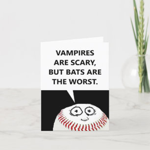 funny Halloween greeting card