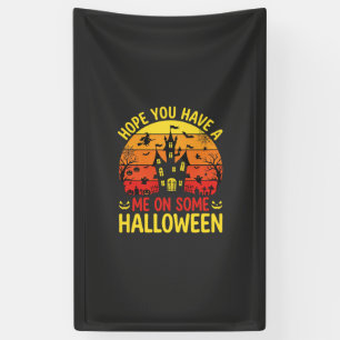 Funny Halloween Haunted House Me On Some Design Banner