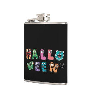 Funny Halloween Hip Flask