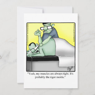 Funny Halloween Humour Greeting Card