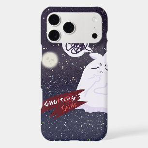 Funny Halloween Humour Overthinking Ghost