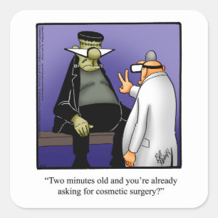 Funny Halloween Humour Sticker