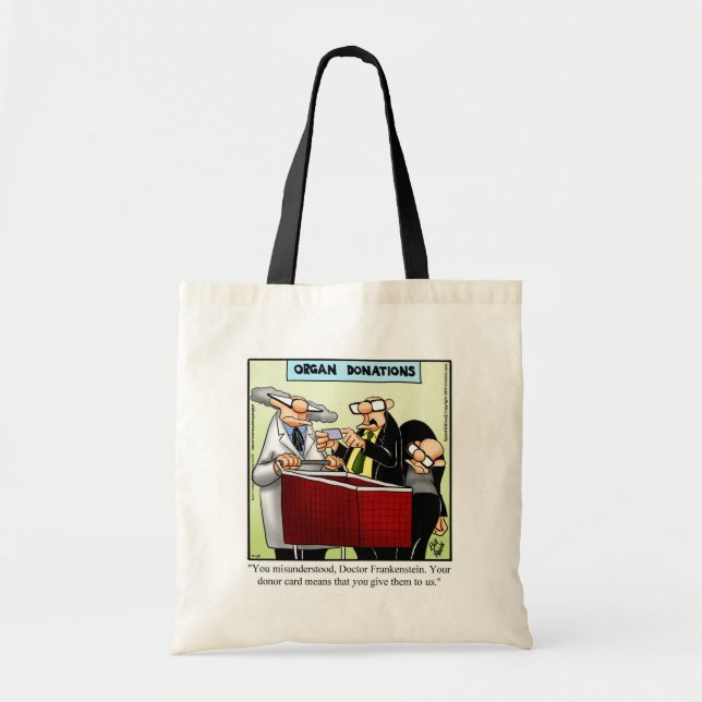 Funny Halloween Humour Tote Bag Gift (Front)