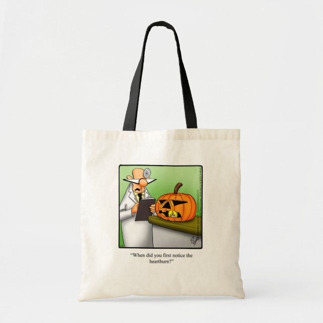 Funny Halloween Humour Tote Bag Gift (Front)