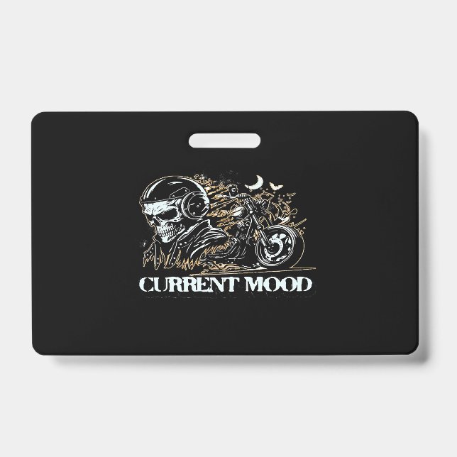 Funny Halloween ID Badge (Front)