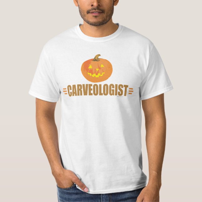 Funny Halloween Jack-O-Lantern Lover T-Shirt (Front)