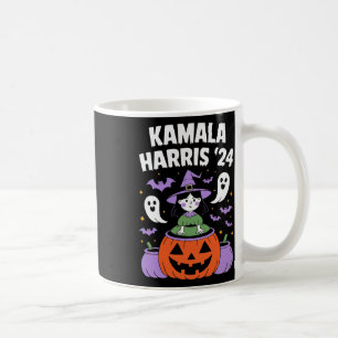 Funny Halloween Kamala Harris Pumpkin 2024 Coffee Mug