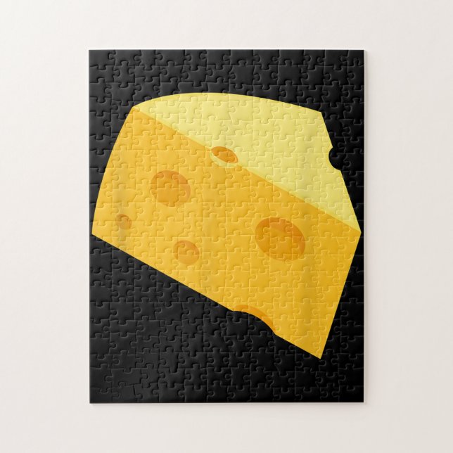 Funny Halloween  Matching Costume Cheese Jigsaw Puzzle (Vertical)