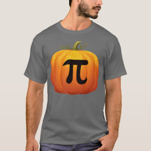 Funny Halloween Math Pun Pumpkin Pi  T-Shirt