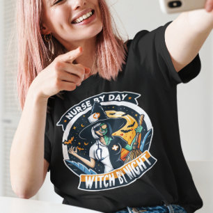Funny Halloween Nurse T-Shirt