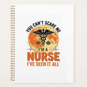 Funny Halloween Nurse Vintage Medical Design_1 Planner