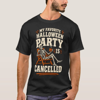 Funny Halloween Party T-Shirt, My Favourite Hallow T-Shirt