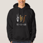 Funny Halloween Peace Love Welding Apparel For Wel Hoodie<br><div class="desc">Funny Halloween Peace Love Welding Apparel For Welders  Bopot</div>