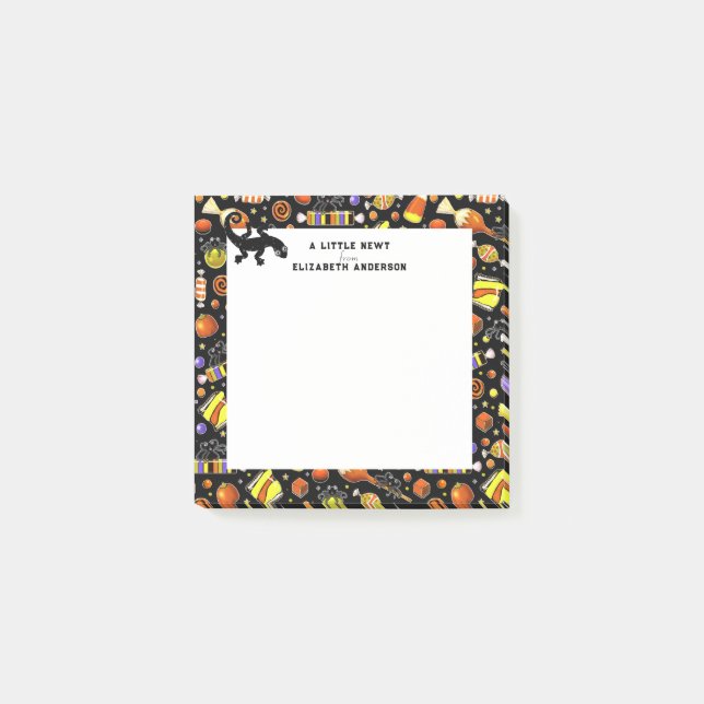 Funny Halloween Post-it Notes (Front)